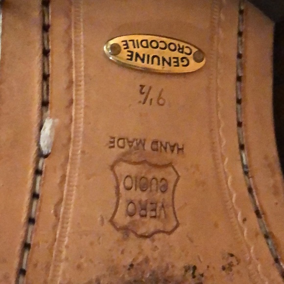 Men’s Loafers. Italian gators size 9.5 - Picture 5 of 6